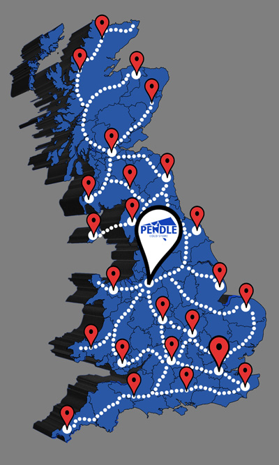 Pendle Cold Store: UK distribution